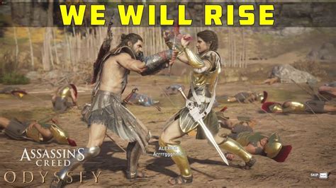 We Will Rise Join The Fight Against Athenians Kill Kleon ASSASSIN