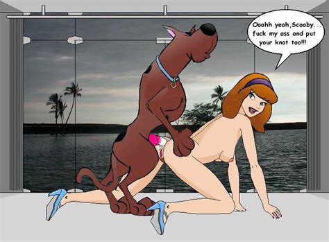 Rule 34 All Fours Anal Bent Over Collar Daphne Blake Dog Doggy Style