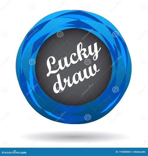 Lucky Draw Colorful Icon Stock Illustration Illustration Of Clipart