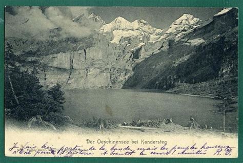 Oeschinensee Bei Kandersteg 1905 Kaufen Auf Ricardo