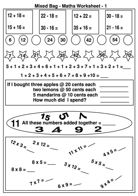 The worksheet will be able to teach pretty much the same things that a textbook will, and yet you won't have to spend hundreds of dollars on books. 2nd Grade Math Worksheets - Best Coloring Pages For Kids