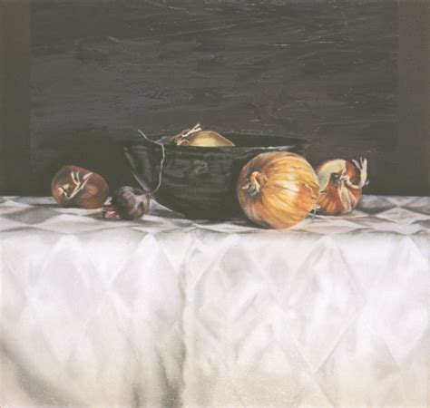 The Quiet Eye ‧ Still Life Lori S Lukasewich Bowl And Onions