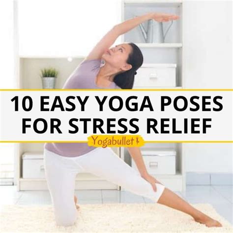 10 Easy Yoga Poses For Stress Relief Try Them Now