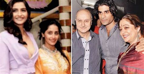 sweet anupam kher s son sikander kher gets engaged to sonam kapoor s cousin in a private