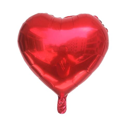 18 Inch Heart Shaped Foil Balloon Red Partymy Malaysia Online