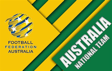 Wallpaper Logo Football Australia Soccer Emblem Australia National