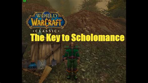 world of warcraft quests the key to scholomance youtube