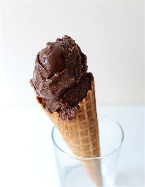 Dairy Free Chocolate Ice Cream Recipe Via Minimalistbaker Com Almond