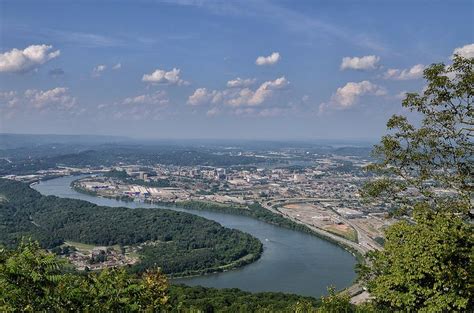 Chattanooga And The Tennessee River Chattanooga Tennessee River