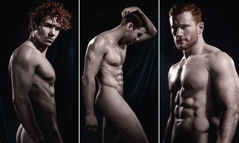 Male Models Pose Naked In The First Ever Nude Calendar For Red Haired