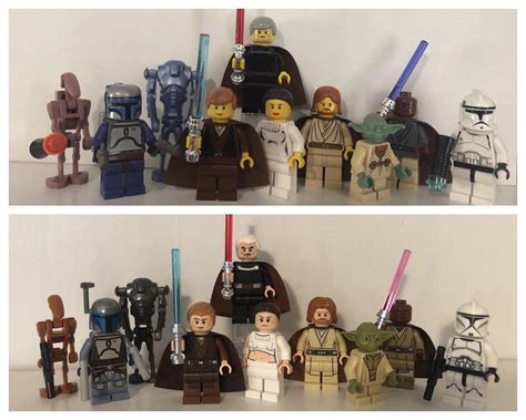 Lego Attack Of The Clones Classic Vs Modern Starwars