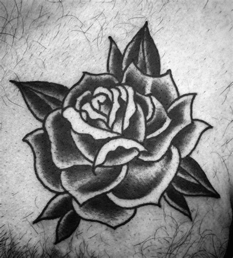 73 Beautiful Black Rose Tattoo Designs For Men 2023 Guide Black And