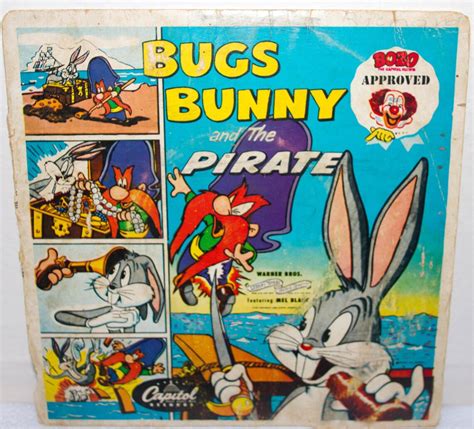 Capitol Records Bugs Bunny And The Pirate Lp Record Etsy