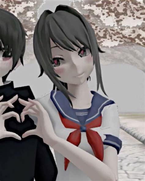 ayano and taro matching icons 2 2 in 2022 yandere simulator friend anime yandere