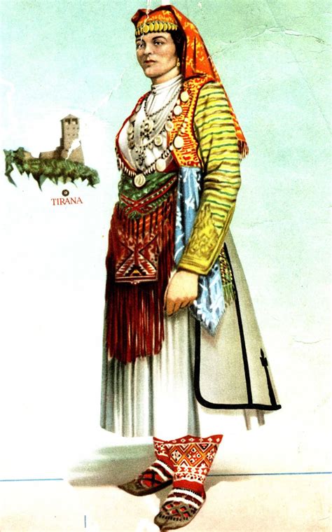 Traditional Albanian Clothing From Mirdita Albania Travel Albanian