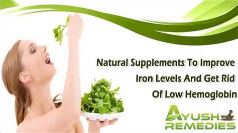 Natural Supplements To Improve Iron Levels And Get Rid Of Low