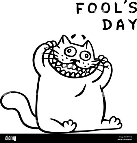 Funny Fat Cat Stock Vector Images Alamy