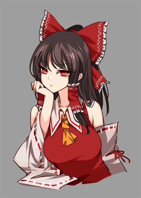 Hakurei Reimu Reimu Hakurei Touhou Image By Raptor7 3512987