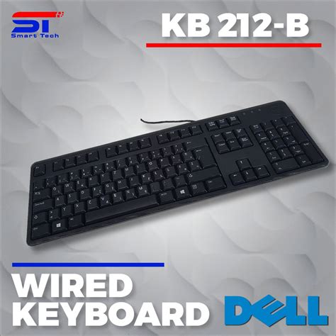 Dell Kb212 B External Usb Wired Slim Keyboard Us English Black