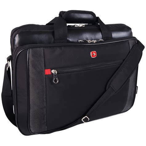 Swissgear Laptop Carrying Case Black Fits Laptops Up To 17 Swa0586l