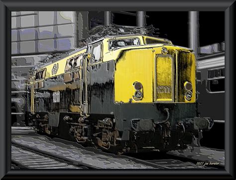 Ns 1200 Loc Van Het Spoorwegmuseum Deze Trein Stond In Het Flickr