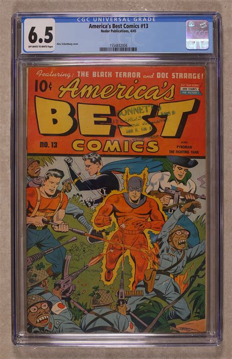Americas Best Comics 4 Photocopy Comic Book The Black Terror Doc Strange Golden Age 1938 55