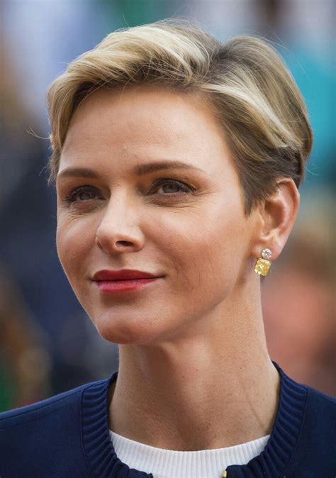 princess charlene monaco haircut