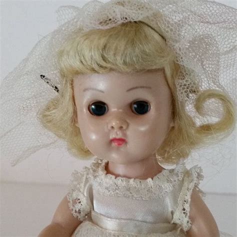 1950s Bkw Vogue Ginny In Wedding Dress Vintage Dolls Unique Items