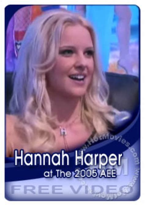 Hannah Harper Interview At The 2005 Adult Entertainment Expo Streaming Video On Demand Adult