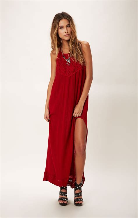 Jens Pirate Booty Tequila Maxi Dress In Red Lyst