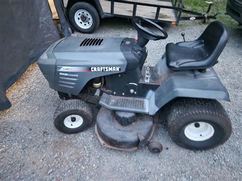 Craftsman Ride On Lawn Tractor Lawnmowers And Leaf Blowers