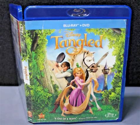 Tangled Disney Movie Blu Ray Dvd Combo Pack 2 Disc Set 2010 8 75 Picclick
