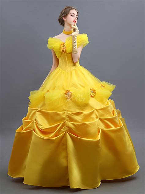 √完了しました！ Beauty And The Beast Yellow Dress For Girls 621626 Girls