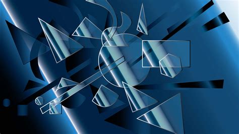 Blue Geometry 4k 8k Hd Abstract Wallpapers Hd Wallpapers