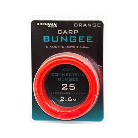Elastic Power Bungee Pole 26m Orange Drennan