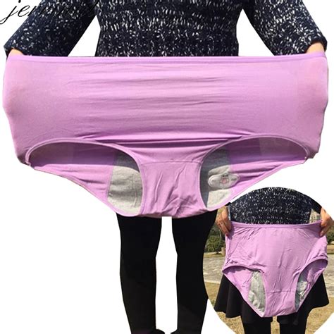 Jerrinut Physiological Pants Menstrual Women Underwear Period Panties
