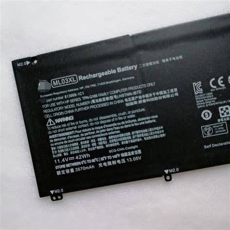 Ml Xl Hstnn Ib D Battery For Hp Spectre X A Nr Spectre X A