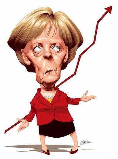 Merkel Angela Cartoon Caricaturas Caricature Irancartoon Baptistao