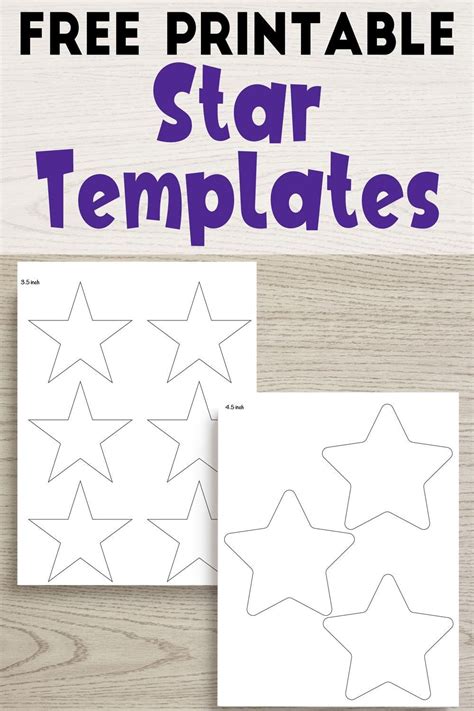 25 Free Printable Star Templates And Extra Large Star Pattern Star