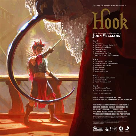 Hook Original Motion Picture Soundtrack 2xlp Mondo