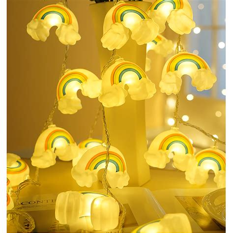 Rainbow Fairy Lightsbirthday Party String Lightsbedroom Etsy