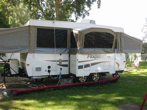 2012 Used Flagstaff Hw29sc Pop Up Camper In Michigan Mi