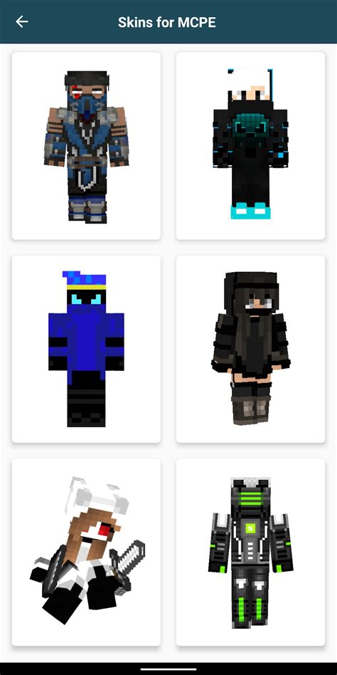 Ninja Skins For Minecraft Pe Para Android Download