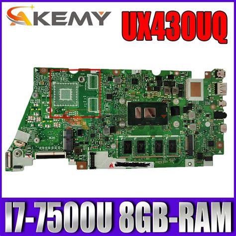 Akemy Ux430uq Laptop Motherboard For Asus Zenbook Ux430ua Ux430uqk