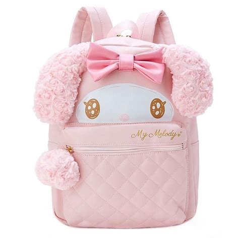 Fuzzy Bunny Backpack Bags Kawaii Bags Cute Purses