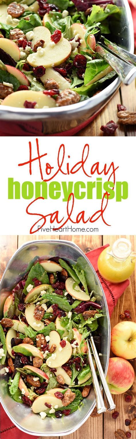 It's dairy free and sugar free. Holiday Honeycrisp Salad - Loaded with fresh apple slices ...