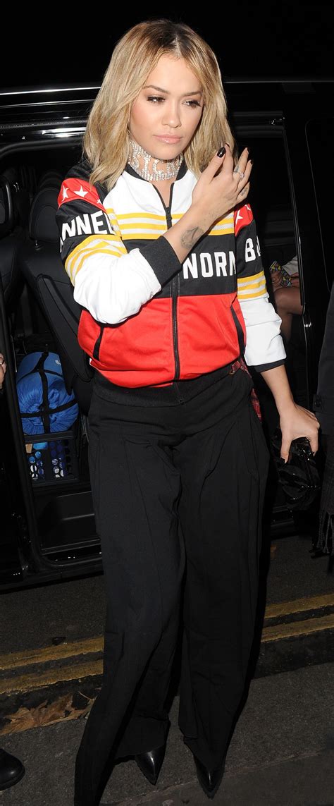 Rita Ora Arrives At Adidas Dinner In London 11232016 Hawtcelebs