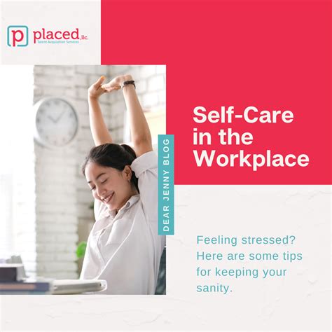 Self Care In The Workplace Placed Llc