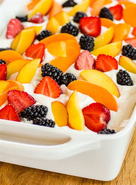 Easy Summer Cake With Fruit And Cream Recipe Summer Cakes Fruit