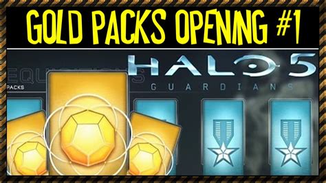 Halo 5 Gold Req Pack Openings 1 Youtube
